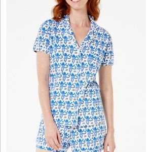 Roller Rabbit Monkey PJ Polo Set